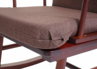 Schaukelstuhl Nostalgie Massivholz ~ braun