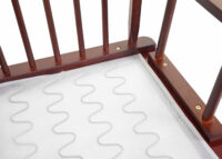 Schaukelstuhl Nostalgie Massivholz ~ braun