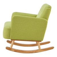 Schaukelstuhl Schwingsessel Postau Grün