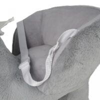 Schaukeltier Einhorn - Plüsch Ab 1 Jahr mit Gurt Musik