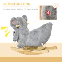 Schaukeltier Koala mit Sound 60x33x50cm