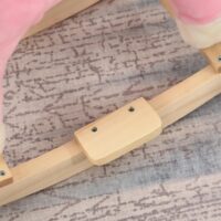 Schaukeltier Rosa Schaukelpferd mit Sound