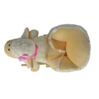 Schaukeltier Schaf - Plüsch Ab 1 Jahr mit Gurt Musik