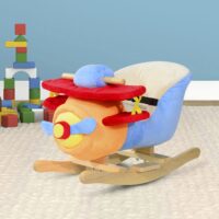 Schaukeltier Schaukelpferd Flugzeug mit Sound
