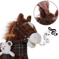 Schaukeltier Schaukelpferd & Geräuschfunktion