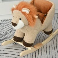 Schaukeltier Schaukelpferd Löwe mit Sound