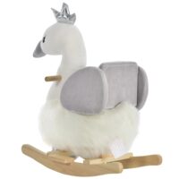 Schaukeltier Schaukelpferd Schwan mit Musik