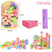 Schaumstoff Bauklötze Bausteine 100tlg.