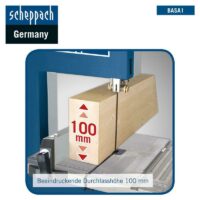 Scheppach Bandsäge BASA 1 Professional + Sägeband