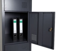 Schliessfach Boston Spind Metall 180x38x45cm anthrazit