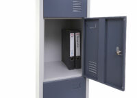 Schliessfach Boston Spind Metall 180x38x45cm anthrazit