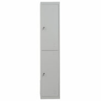 Schliessfach Boston Spind Metall 185x38x45cm ~ grau