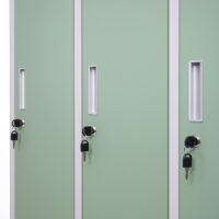 Metall 3 Fächer ~ grün