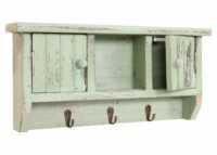 Schlüsselkasten mit Türen ~ shabby grün