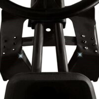 Schneescooter Schlitten schwarz