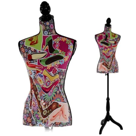 Schneiderpuppe Torso weiblich Fiberglas ~ High Heels