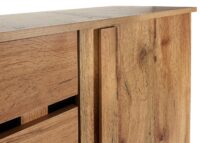 Schrank Regalschrank Hochschrank 4 Türen 8 Staufächer 162x80x32cm
