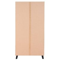 Schrank Regalschrank Hochschrank 4 Türen 8 Staufächer 162x80x32cm