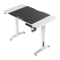 Höhenverstellbarer Tisch Visalia elektrisch 110x60cm Weiss