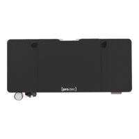 Höhenverstellbarer Tisch Stryn 140x60cm schwarz