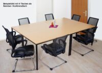 Schreibtisch Braila Bürotisch 120x80cm ~ Buche