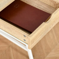 Schreibtisch Bücherregal mit Schublade 80x50x100cm