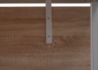 Schreibtisch Bürotisch Computertisch 120x60cm natur-weiss