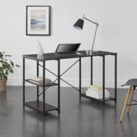 Schreibtisch Aarhus 75x120x60 cm mit 3 Ablagen