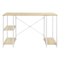 Schreibtisch Aarhus 75x120x60cm mit 3 Ablagen