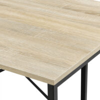 Schreibtisch Aarhus 75x120x60 cm mit 3 Ablagen