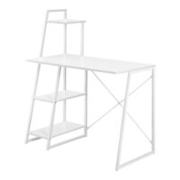 Schreibtisch Aalborg 117x102x50 cm mit Regal 4 Flächen