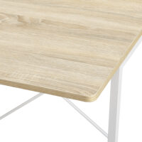 Schreibtisch Aalborg 117x102x50 cm mit Regal 4 Flächen