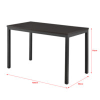 Schreibtisch Odense 75x120x60 cm Höhenverstellbar