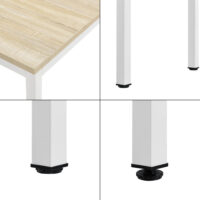 Schreibtisch Odense 75x120x60 cm Eichen-Optik