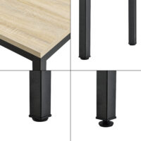 Schreibtisch Odense 75x120x60 cm Höhenverstellbar