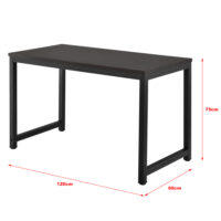 Schreibtisch Herning 75x120x60 cm Höhenverstellbar