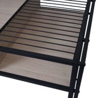 Schreibtisch Bürotisch Industrial 76x120x70cm Eiche-Optik