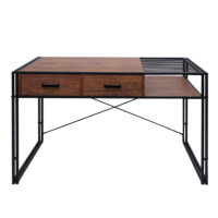 Schreibtisch Bürotisch Industrial 76x120x70cm braun