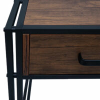 Schreibtisch Bürotisch Industrial 76x120x70cm braun