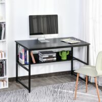 Schreibtisch Bürotisch mit Ablage 120x60x75cm