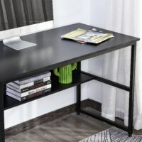 Schreibtisch Bürotisch mit Ablage 120x60x75cm