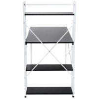 Schreibtisch Computertisch Arbeitstisch mit Regal 120x64x121cm