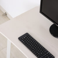 Schreibtisch Elegant Bürotisch mit Schubladen 120x60x76cm