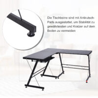 Schreibtisch Flexible Eck-Schreibtisch 210x50x73.5cm