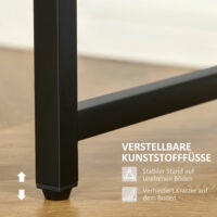 Schreibtisch Industriell mit 2 Schubladen 140x50x110cm