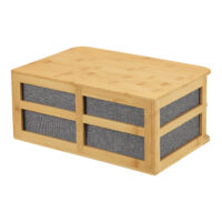 Bambus Schreibtisch Organizer 2 Schubladen Mäntsälä