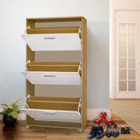 Schuhschrank Buche weiss