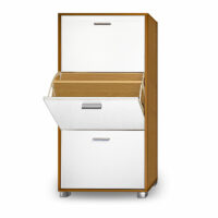 Schuhschrank Buche weiss