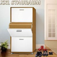 Schuhschrank Buche weiss