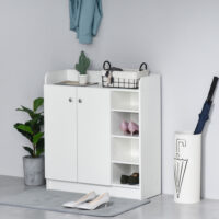 Schuhschrank Schuhregal Kommode weiss